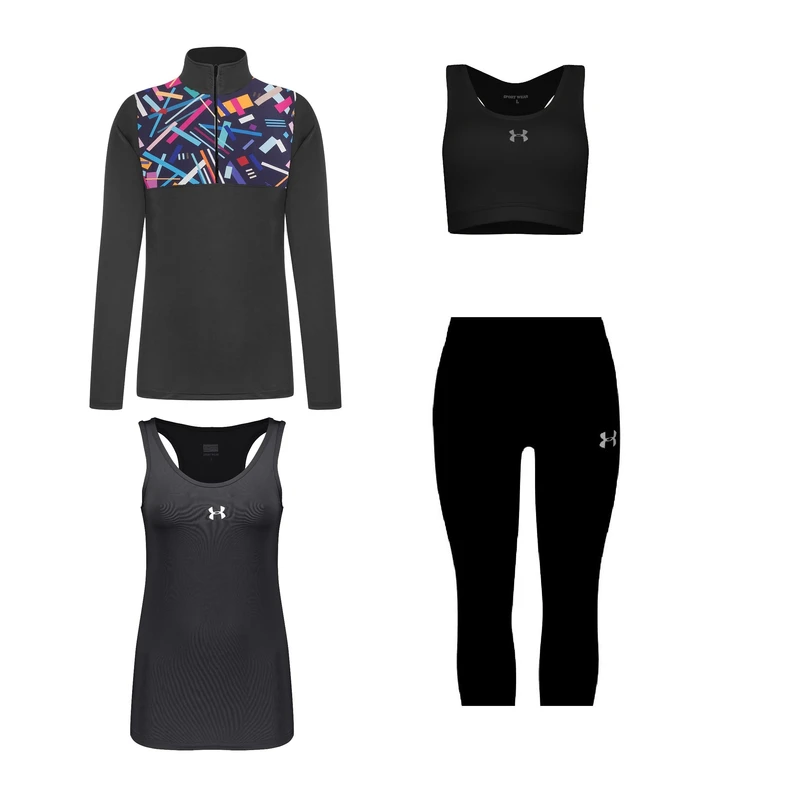 ست چهار تکه لباس ورزشی زنانه مدل 1801-3101-276-9101