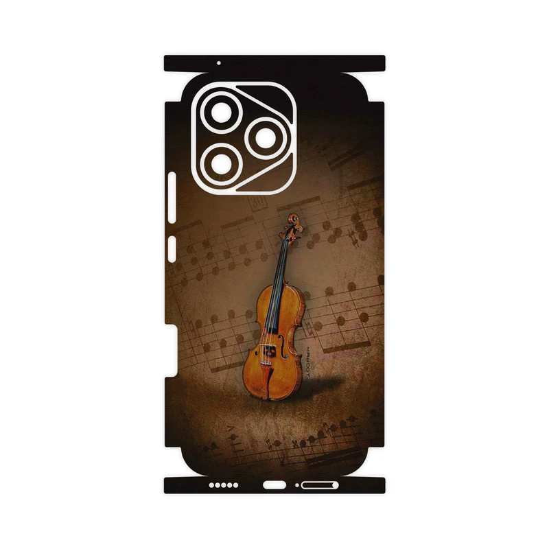 برچسب پوششی ماهوت مدل Violin_Instrument-FullSkin مناسب برای گوشی موبایل آنر 400 Lite