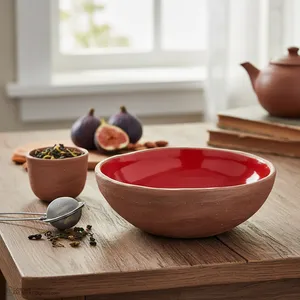 کاسه سفالی بومی کد 22