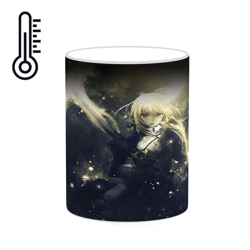 ماگ حرارتی کاکتی مدل انیمه کد mgh21125