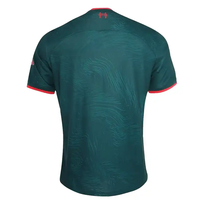 ست تی شرت و شلوارک ورزشی مردانه پانیل مدل لیورپول 3rd 2023