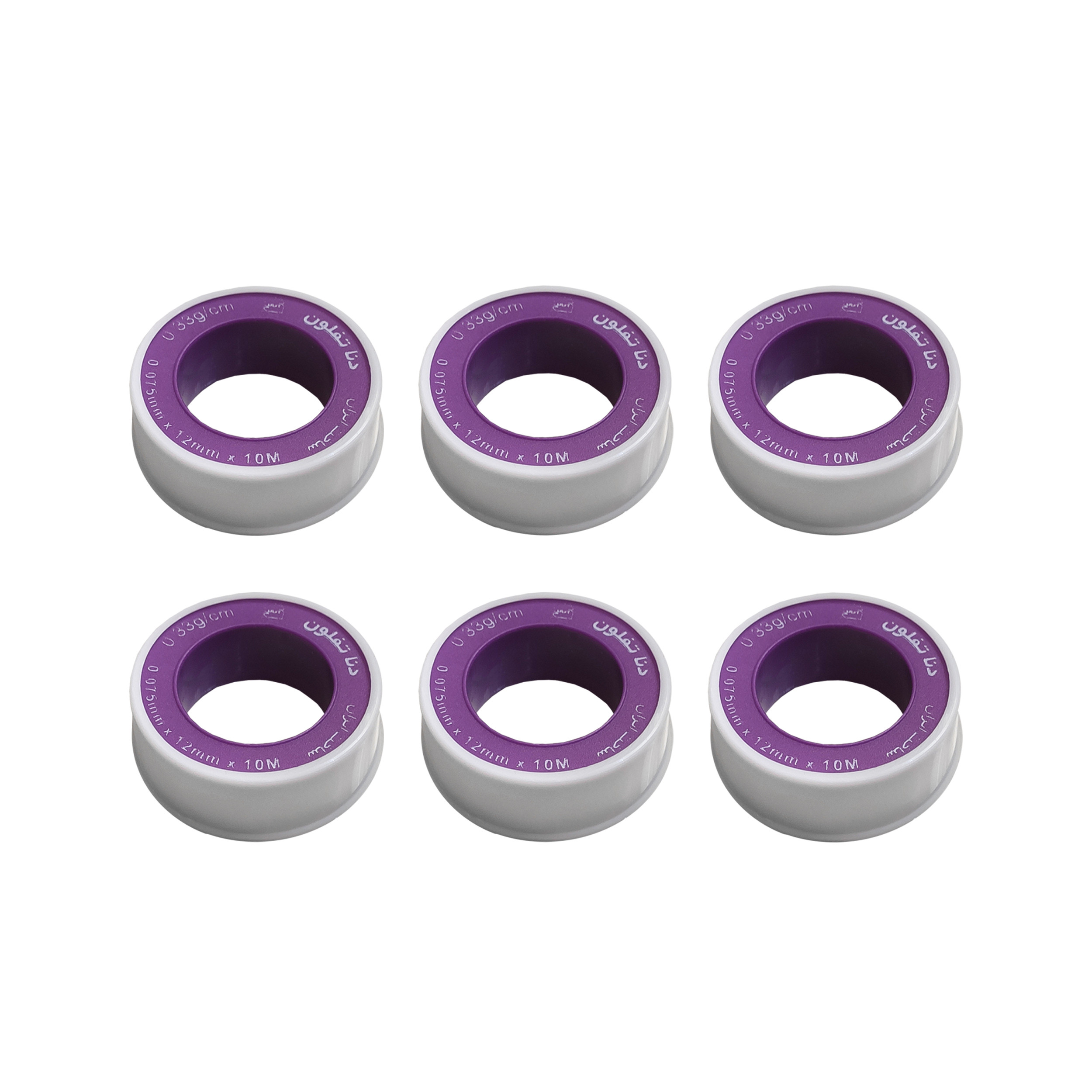 نوار تفلون دنا مدل DN-2 بسته 6 عددی نوار تفلون دنا مدل DN-2 بسته 6 عددی