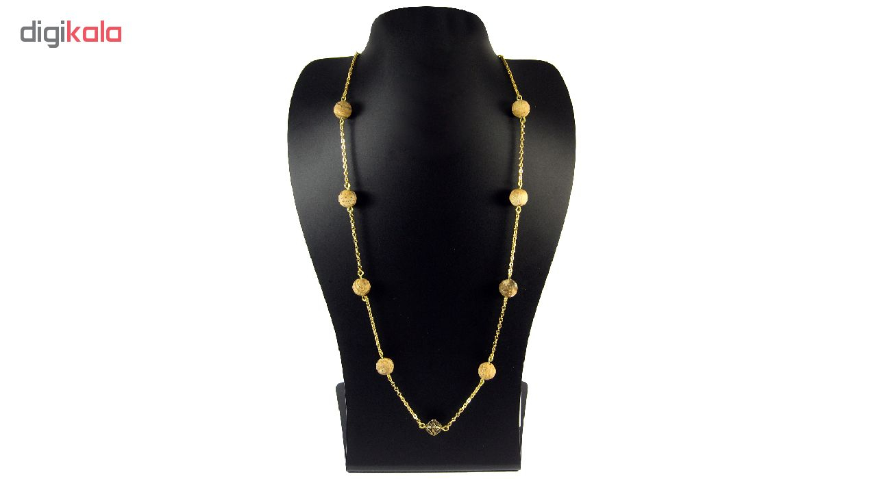 گردنبند طلا 18 عیار زنانه مانچو مدل sfg616
