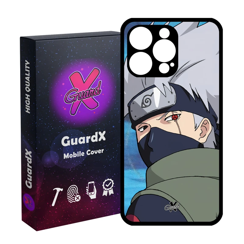 کاور گارد ایکس طرح Kakashi Anime مدل Glass10523 مناسب برای گوشی موبایل اپل iPhone 15 Pro Max