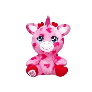 عروسک طرح زرافه مدل Build a Bear کد SZ4/220 ارتفاع 19 سانتی‌متر