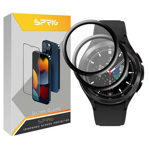 محافظ صفحه نمایش نانو اسپریگ مدل Pmma-SPG مناسب برای ساعت هوشمند سامسونگ Galaxy Watch 4 Classic 42mm بسته دو عددی
