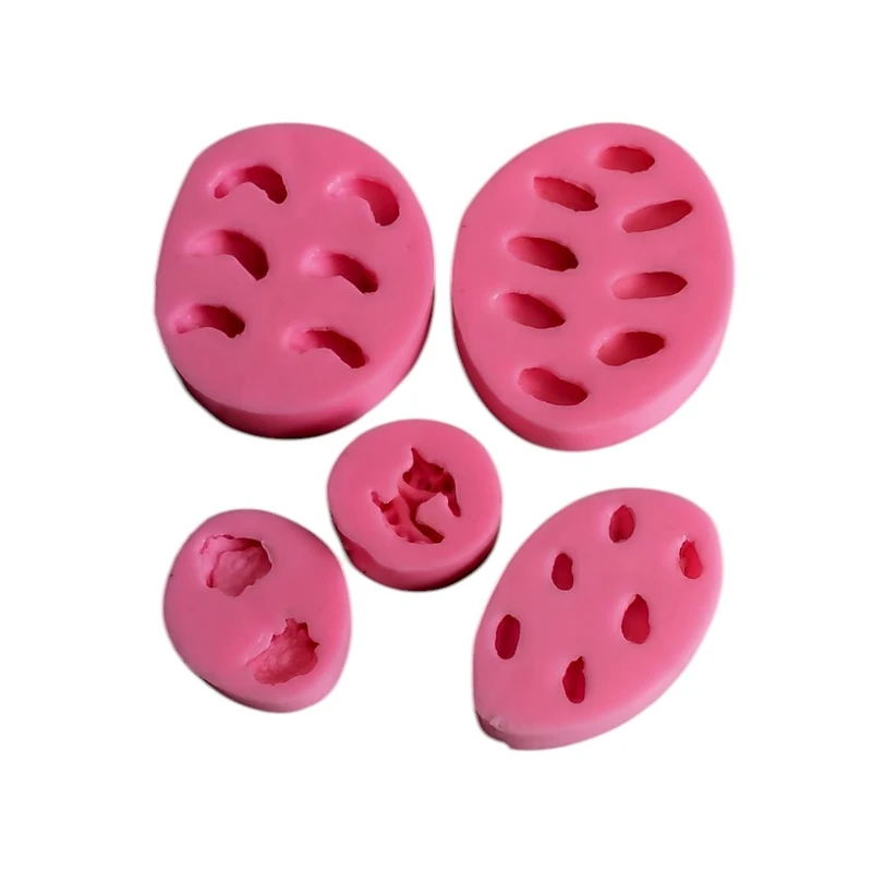 قالب شمع مدل آجیل بسته 5 عددی