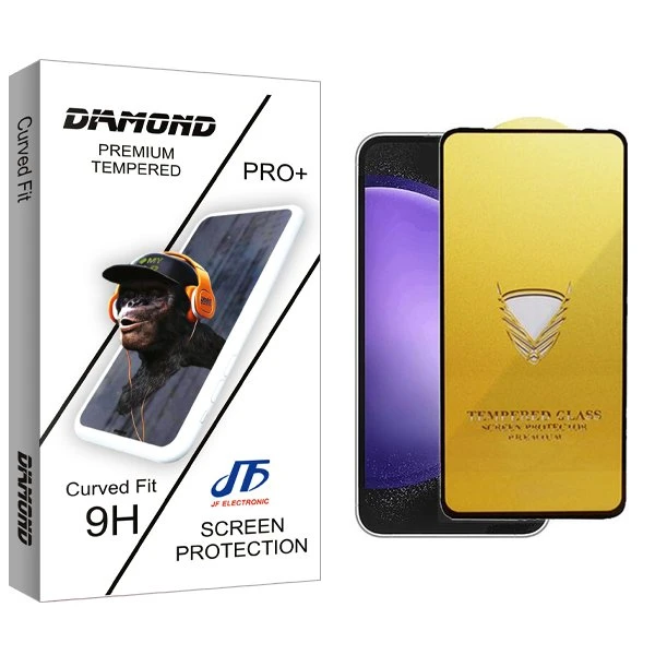 محافظ صفحه نمایش جی اف مدل Diamond OG مناسب برای گوشی موبایل سامسونگ Galaxy S23 fe