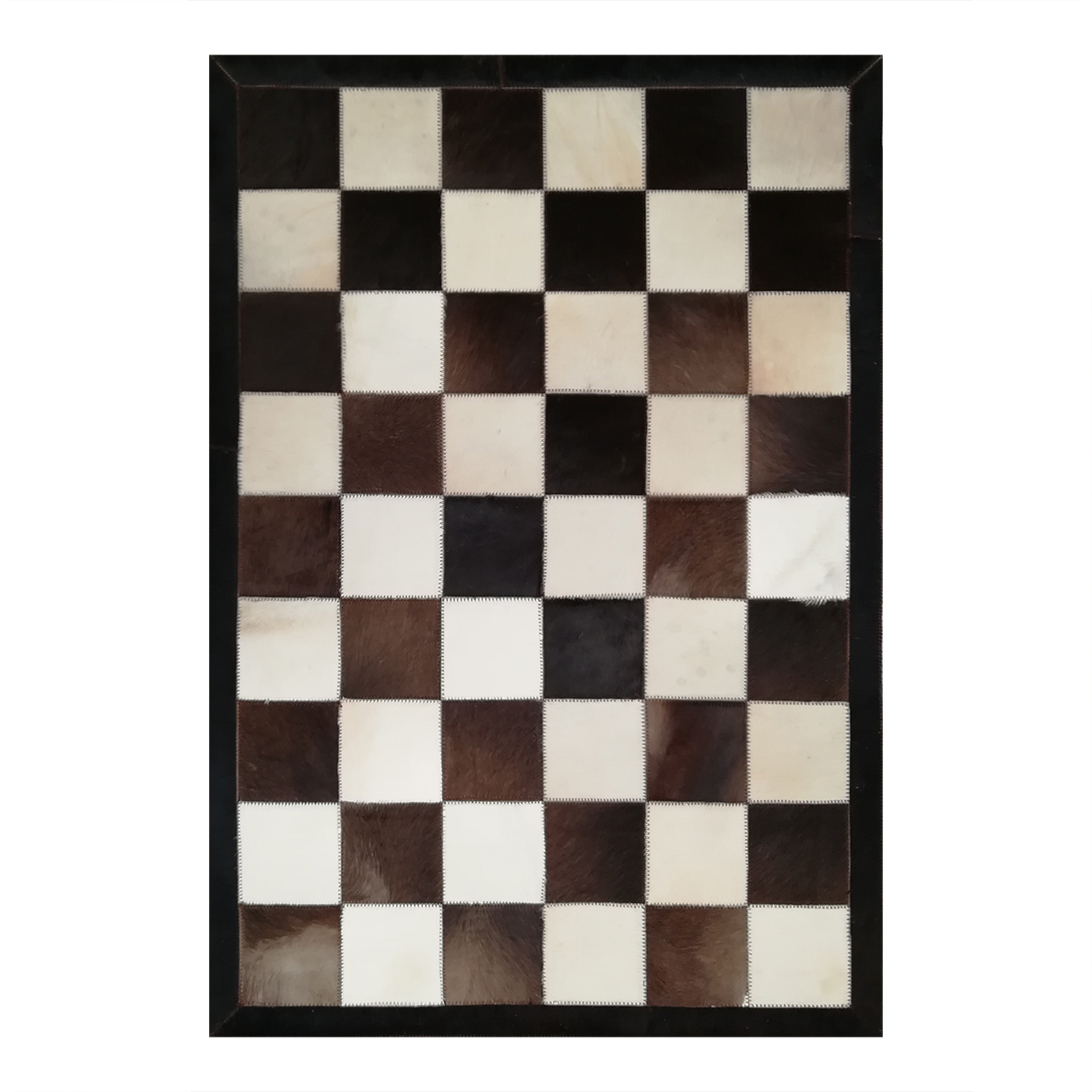 کلاژ فرش پوست و چرم کمالی مدل AD-0352