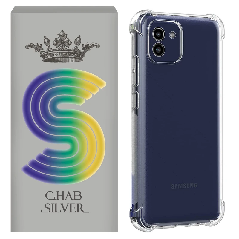 کاور قاب سیلور مدل ژله ای مناسب برای گوشی موبایل سامسونگ Galaxy A03