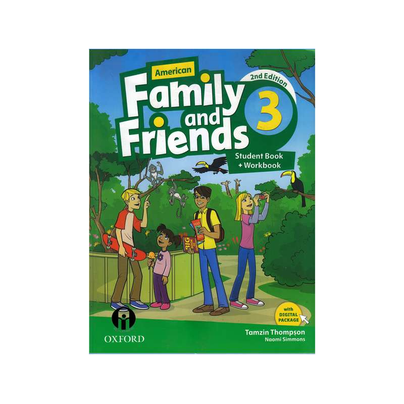 کتاب Family And Friends 3 Second Edition اثر Tamzin Thompson And Naomi Simmons انتشارات الوندپویان