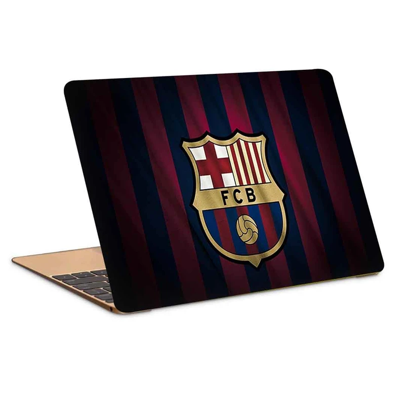 استیکر لپ تاپ طرح f.c barcelona 29کد c-276مناسب برای لپ تاپ 15.6 اینچ