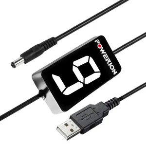 کابل تبدیل USB به 9 ولت مدل POWERION Lite-9V مناسب برای مودم، کارتخوان