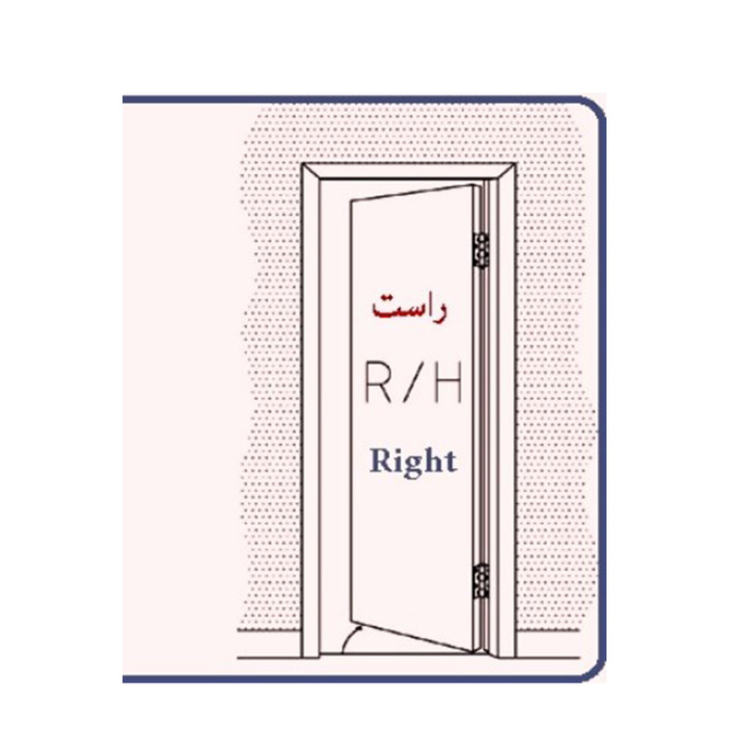 دستگیره در سرویسی ایتوک مدل 1016SERVC-RR مجموعه 2 عددی