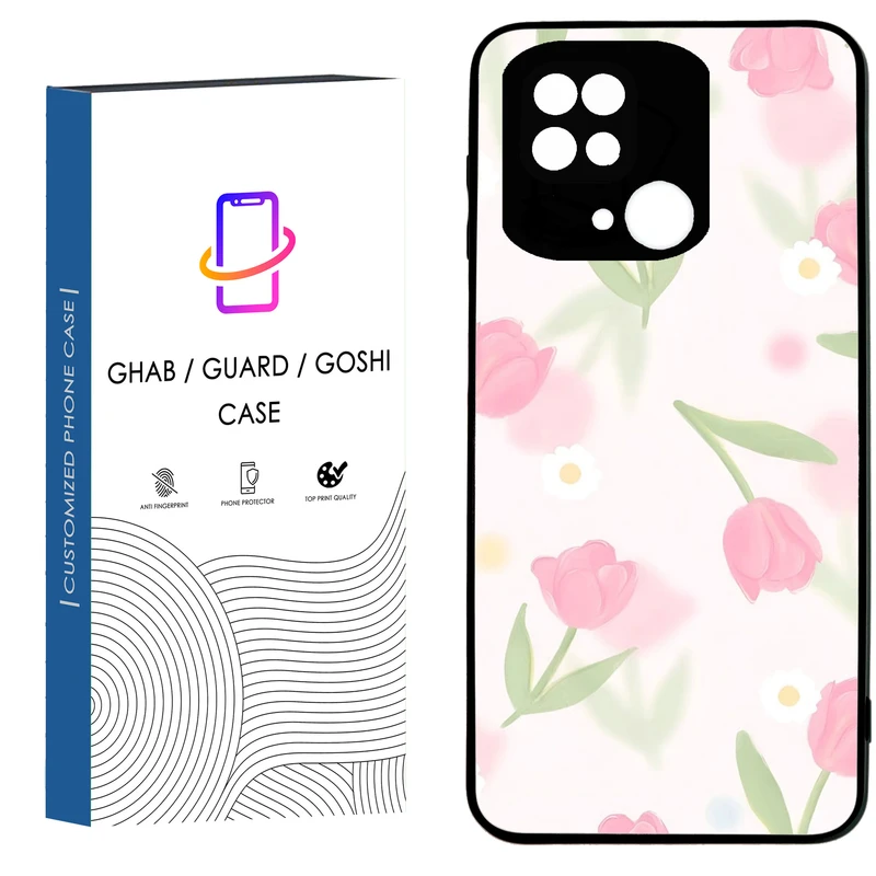 کاور قاب گارد گوشی طرح دخترانه کد 100 - TPU مناسب برای گوشی موبایل شیائومی Poco C40