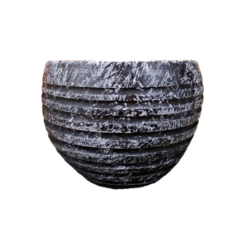 گلدان سفالی مدل توپی کد z2111