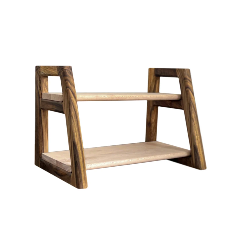 استند جا ادویه ای مدل چوب چنار و گردو 