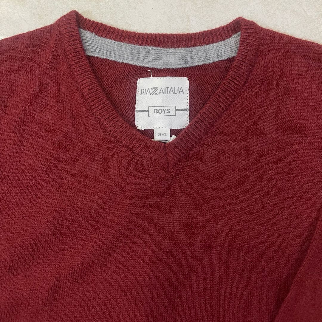 پلیور بافت پسرانه پیاتزا ایتالیا مدل new20 - - 5