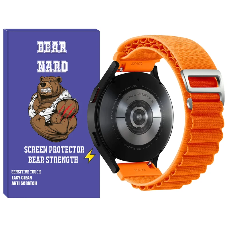 بند برنارد مدل Alpine-BR مناسب برای ساعت هوشمند سامسونگ Galaxy Watch 5 Pro 45mm