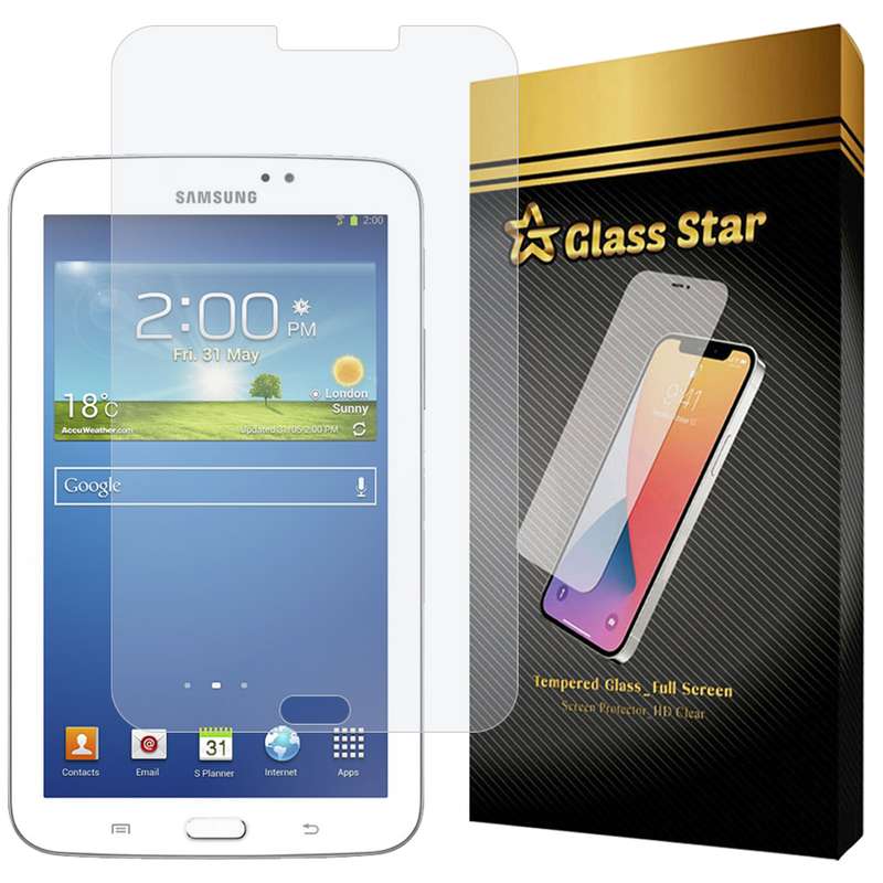 محافظ صفحه نمایش گلس استار مدل TABG30 مناسب برای تبلت سامسونگ Galaxy Tab T211 / Galaxy Tab 3 7.0 4G محافظ صفحه نمایش گلس استار مدل TABG30 مناسب برای تبلت سامسونگ Galaxy Tab T211 / Galaxy Tab 3 7.0 4G