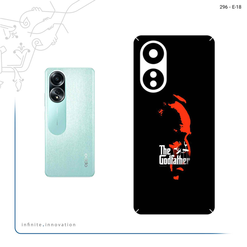 برچسب پوششی ماهوت مدل The_Godfather مناسب برای گوشی موبایل اپو A58 4G