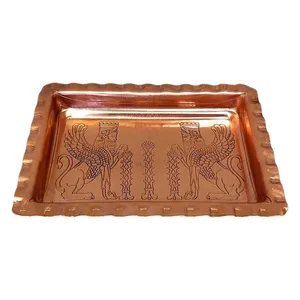 زیرسیگاری مسی طرح هخامنش کد AZ_Z02