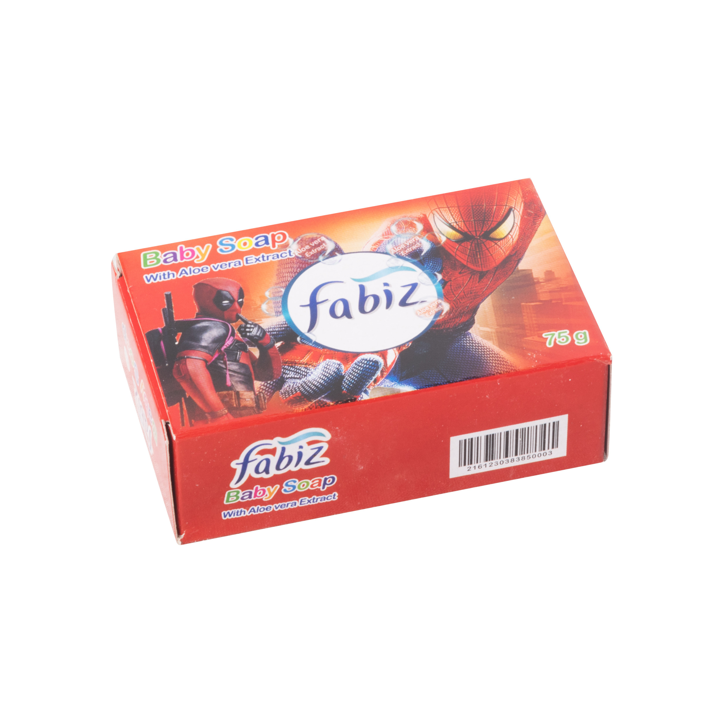 صابون بچه فابیز مدل Spiderman وزن 75 گرم صابون بچه فابیز مدل Spiderman وزن 75 گرم