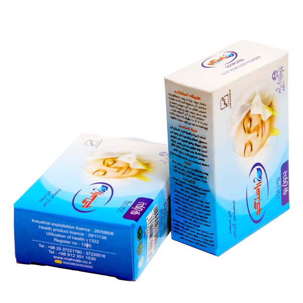 پودر موبر راستگو طرح نیکا وزن 50 گرم مجموعه 5 عددی