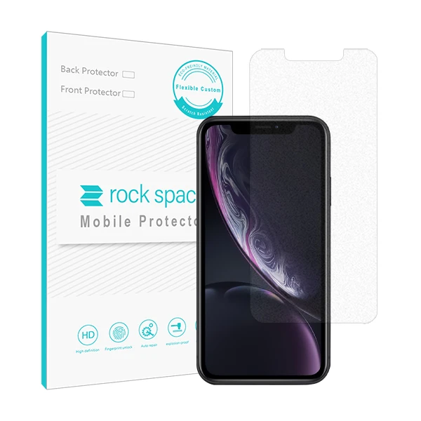 محافظ صفحه نمایش مات راک اسپیس مدل HyMTT مناسب برای گوشی موبایل اپل iPhone XR