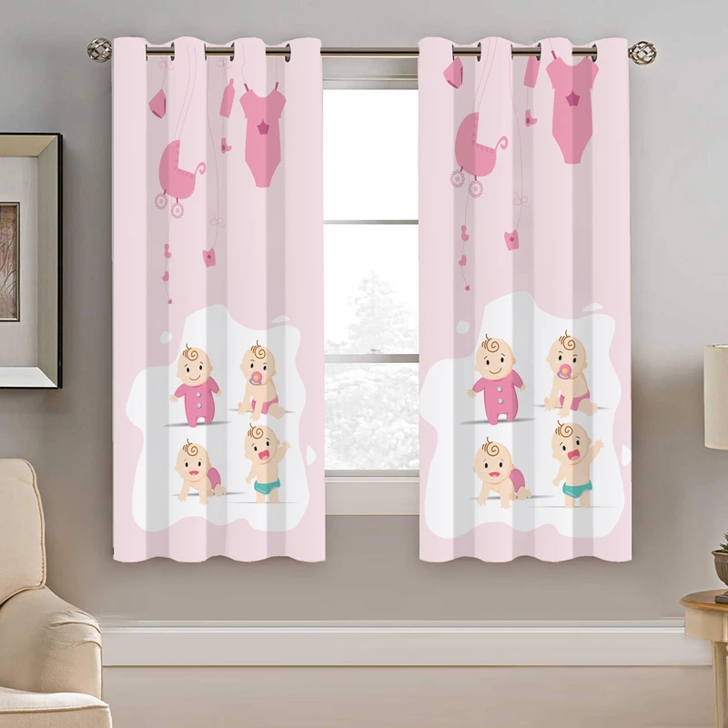 پرده نیروانا طرح کودک مدل مخمل کد 8931 سایز 140×200 سانتی متر