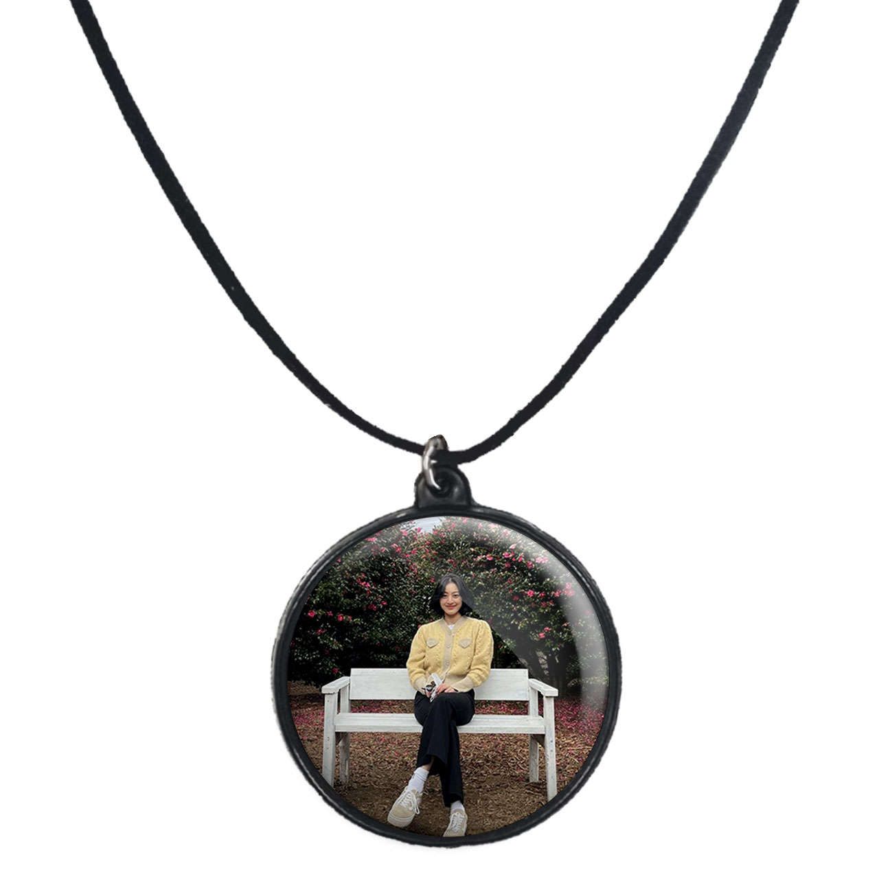 گردنبند پرمانه طرح تو ایس کد pmb.19489 مدل دو طرفه