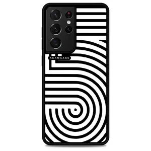 AKAM AMC-WSGS21U-ALPHAZEBRABET-32 Cover For Samsung Galaxy S21 Ultra