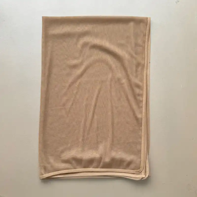 شال زنانه مدل ساده توری فانتزی مهمانی دور نوار دوزی شده تابستانی کد 3