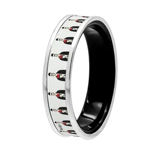 انگشتر ناکسیگو مدل شب تاب طرح لئون کد RB15535