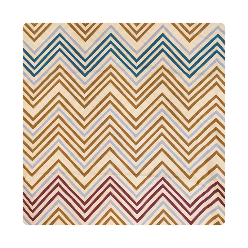 روکش لحاف آدنو مدل Zigzag کد IR38 یک نفره سایز 160x220 سانتی متر