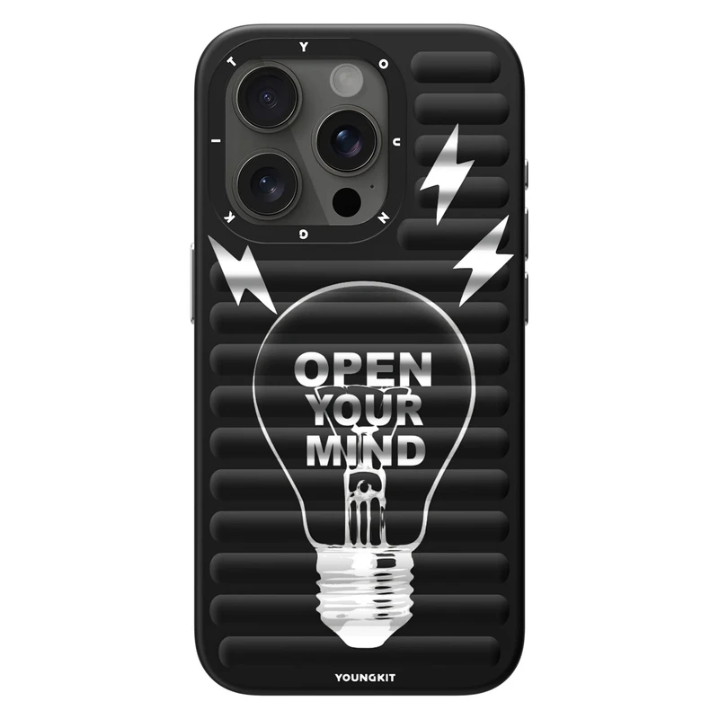 کاور یانگ کیت مدل Night Inspiration Bulb Luggage-Inspired MagSafe مناسب برای گوشی موبایل اپل iphone 15promax