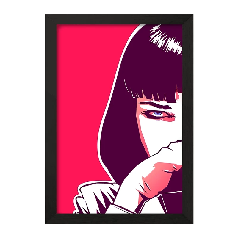 تابلو خندالو مدل پالپ فیکشن (Pulp Fiction) کد F10466