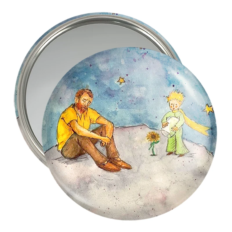 آینه جیبی خندالو مدل ونسان ونگوگ کد 25454