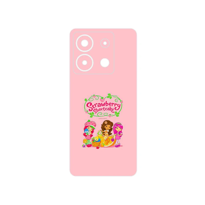 برچسب پوششی ماهوت مدل Strawberry Shortcake مناسب برای گوشی موبایل شیائومی Redmi Note 13 Pro 5G