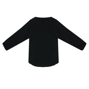 بلوز آستین بلند یقه گرد زنانه مدل P*1m