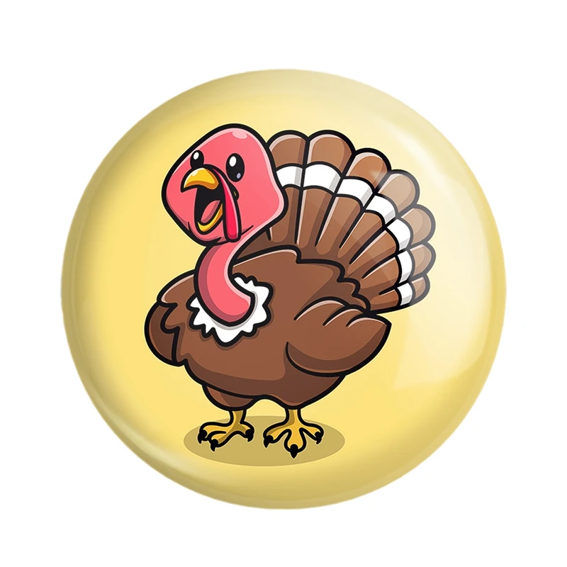 مگنت خندالو مدل حیوانات بامزه بوقلمون کد 29665