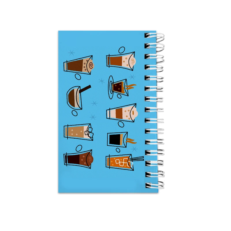 دفترچه یادداشت مدل to do list طرح قهوه موکا اسپرسو کد 79955