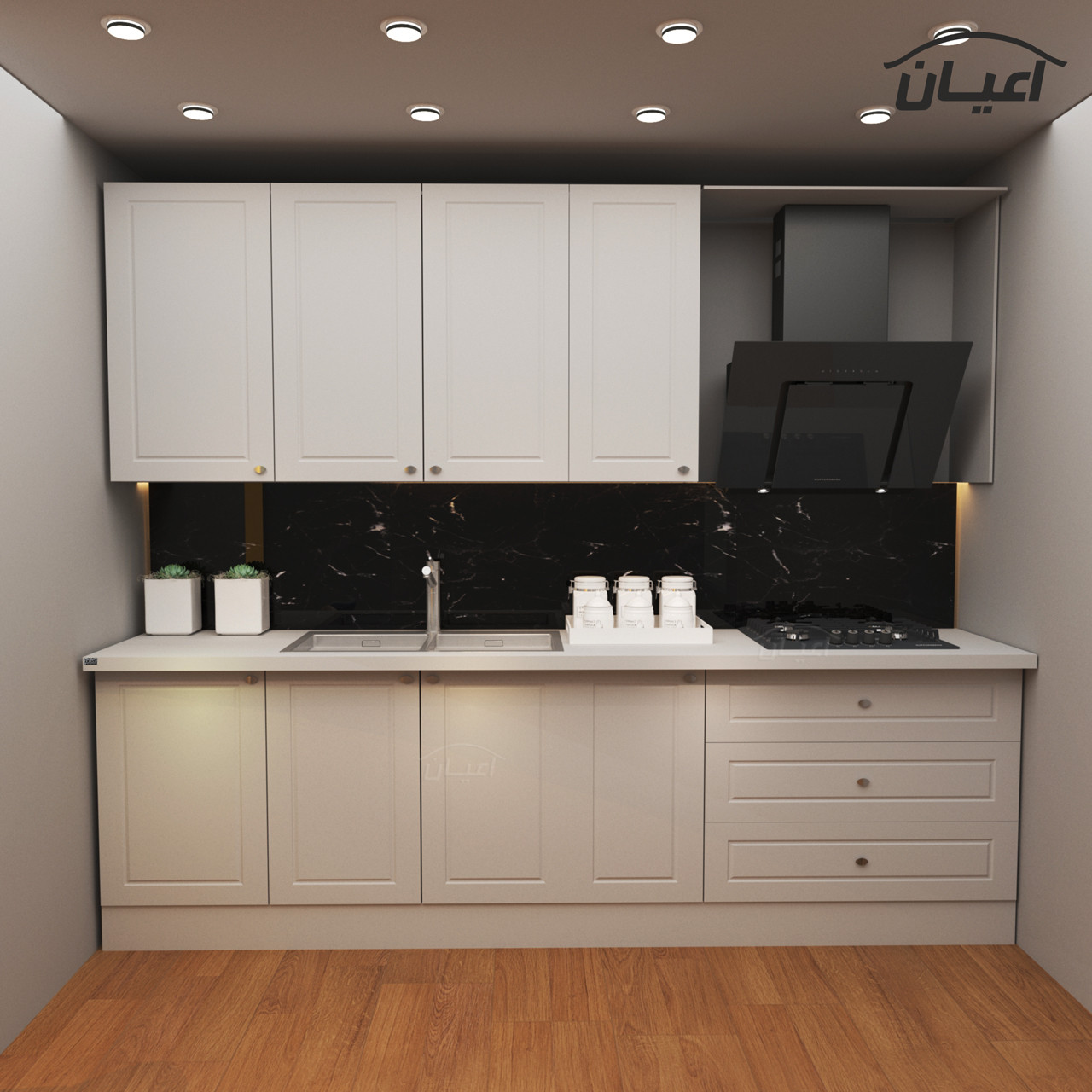 کابینت آشپزخانه اعیان مدل FH C23