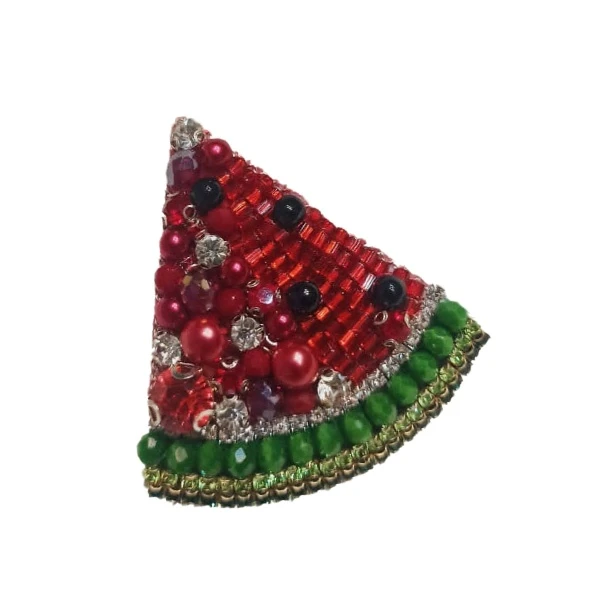 گل سینه زنانه مدل 97002 یلدایی