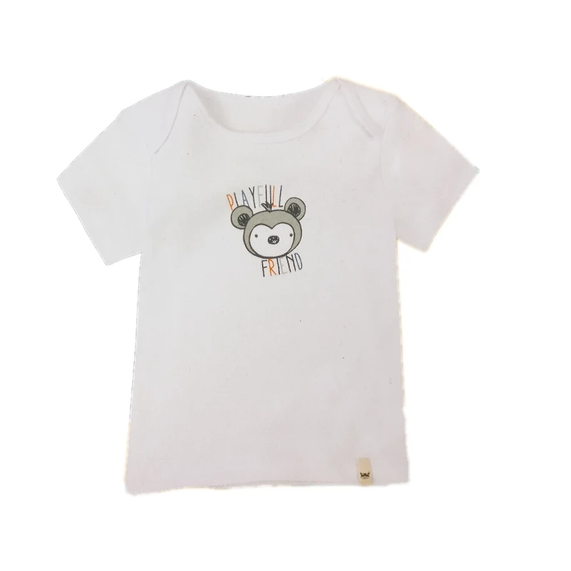 عکس شماره 2 : تی شرت آستین کوتاه نوزادی کونیبو مدل 8089307 مجموعه دو عددی