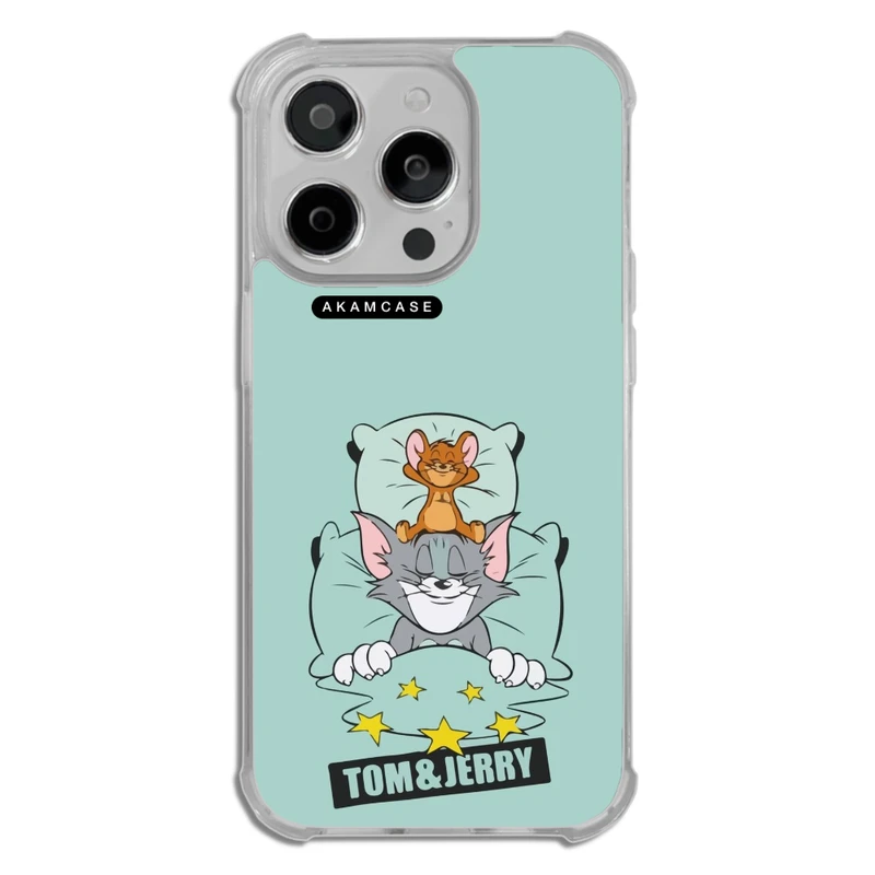 کاور آکام مدل AMC-WTA14PRO-TOM & JERRY10 مناسب برای گوشی موبایل اپل iPhone 14 Pro