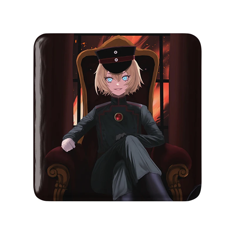 مگنت خندالو طرح تانیا انیمه یوجو سنکی مدل مربعی کد 34652