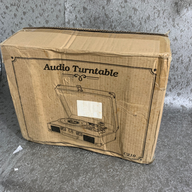 پخش کننده خانگی مدل گرامافون چمدانی کد c210