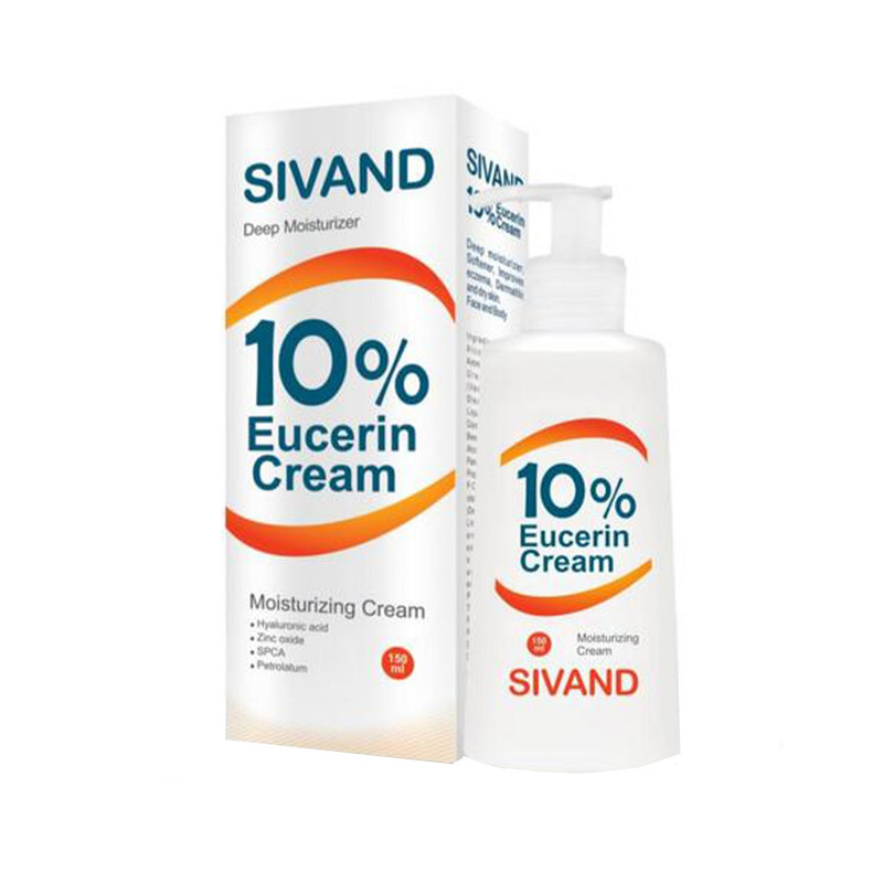 کرم مرطوب کننده سیوند مدل اوره و اوسرین 10 درصد حجم 150 میلی لیتر