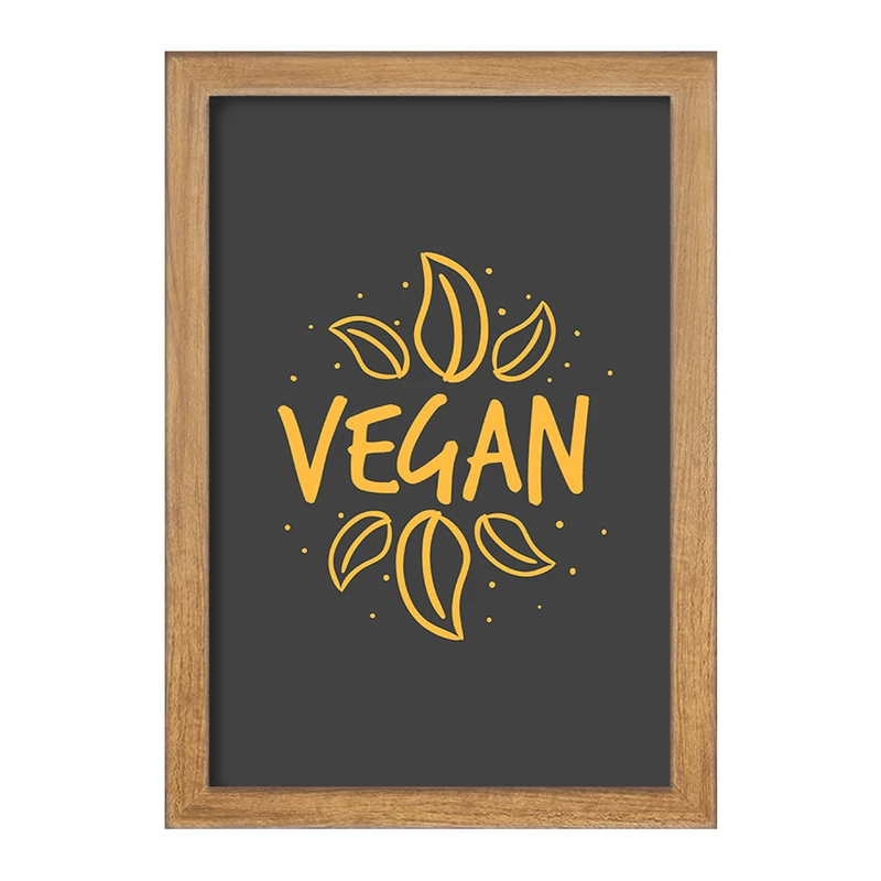 تابلو خندالو مدل وگن Vegan کد 31127